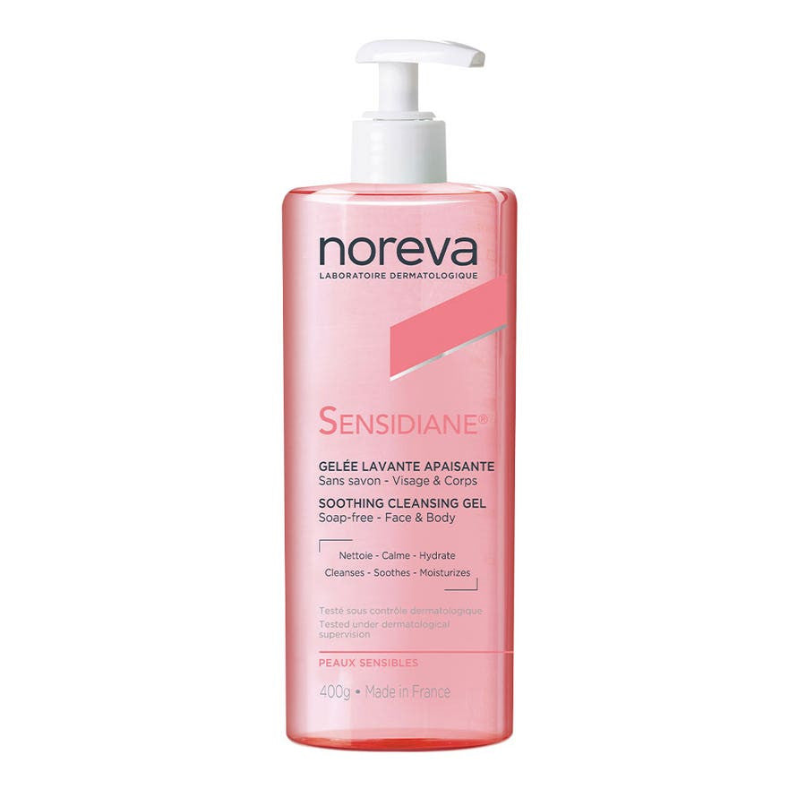 Noreva Sensidiane Gel Nettoyant Apaisant 400 g 