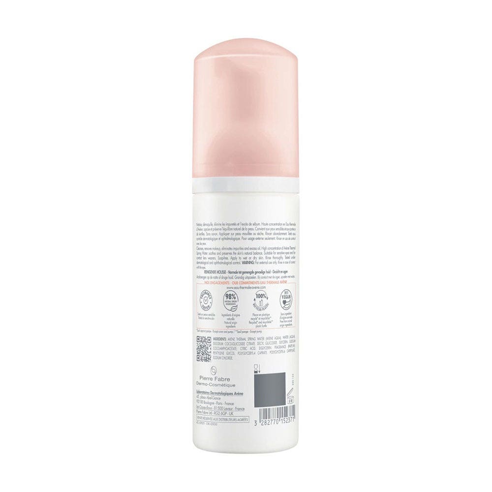 Avène mon essentiel mousse nettoyant pour une peau sensible à la peau combinée 150 ml (5,07 fl oz)