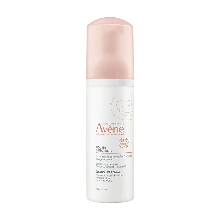 Avène Mes Essentiels Mousse Nettoyante Peaux Sensibles à Mixtes 150 ml (5,07 fl oz) 