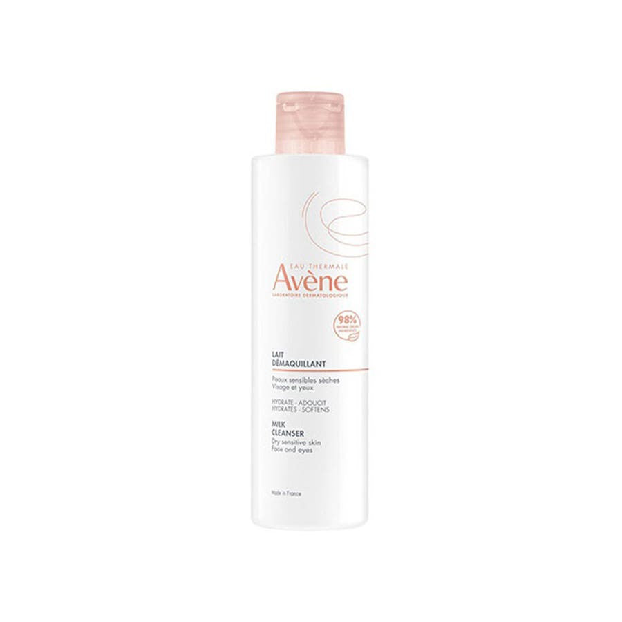 Avène My Essentials Lait Démaquillant Douceur Peaux Sèches et Sensibles 200 ml (6,76 fl oz) 