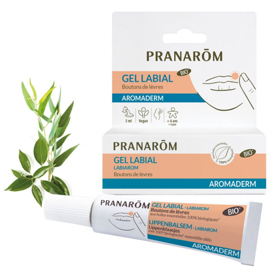 Pranarom Aromaderm Labiarom Gel Labial 5 ml (0,16 fl oz) 