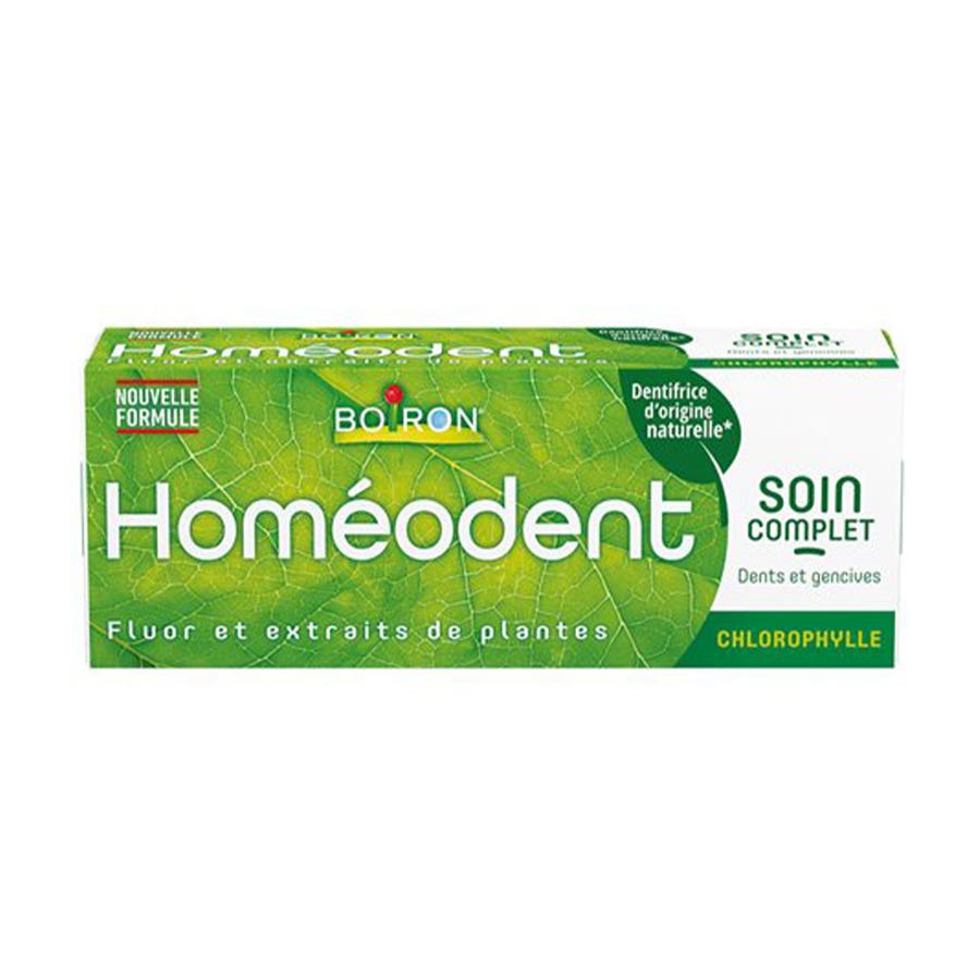 Boiron Homeodent Toothpaste Complete Gum Care Chlorophyll Travel size 20ml (0.73fl oz)