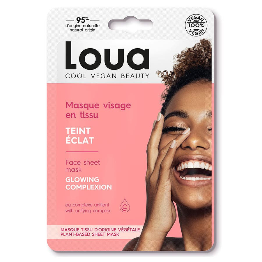 Loua Teint Eclat Masque visage peaux ternes 1 unité 