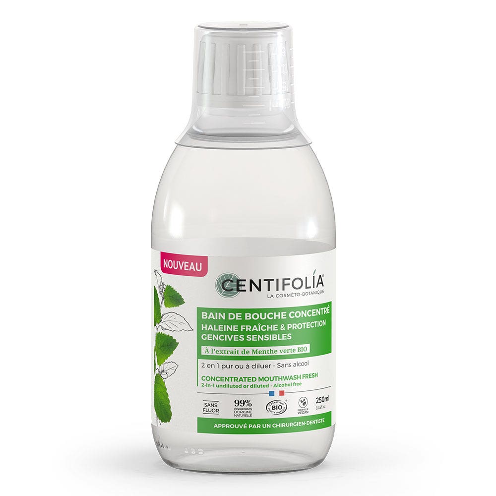 Centifolia 2in1 Concentrated Mouthwash Pure or Diluted Bioes 250ml (8.45fl oz)