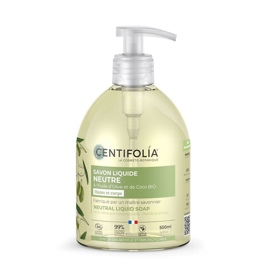 Centifolia Neutre Liquid Olive and Coconut Oil Soaps 500ml (16.90fl oz)