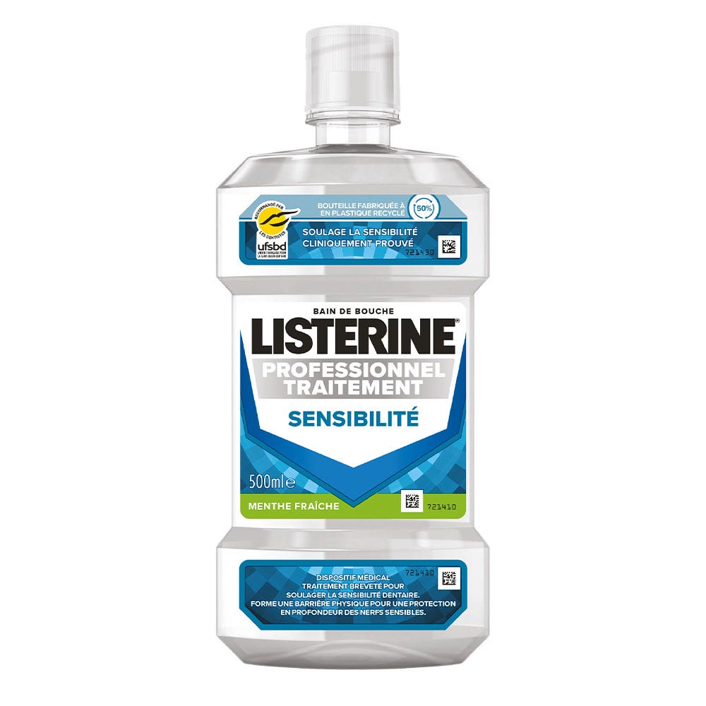 Listerine Professional Treatment Bath Enamel and sensitivity Protection 500ml (16.91fl oz)