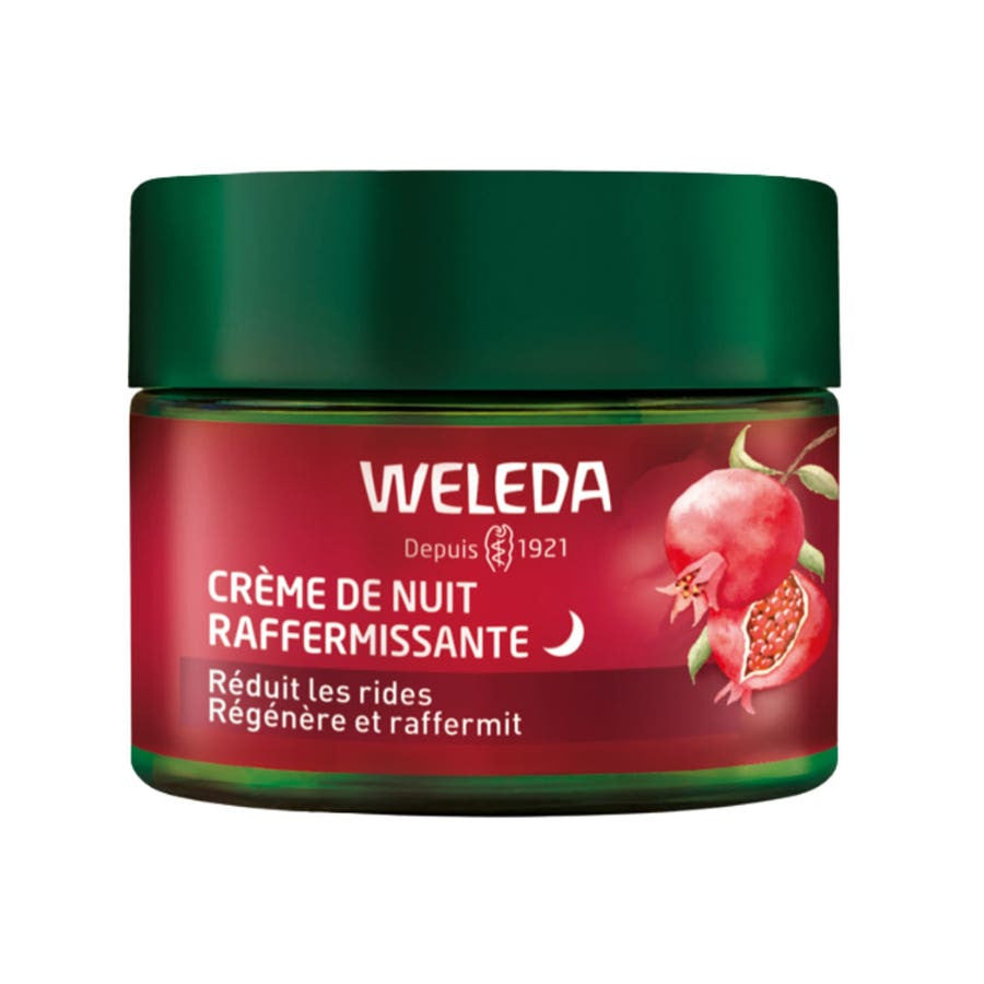 Weleda Crème de Nuit Raffermissante Grenade et Peptides de Maca 40 ml (1,35 fl oz) 