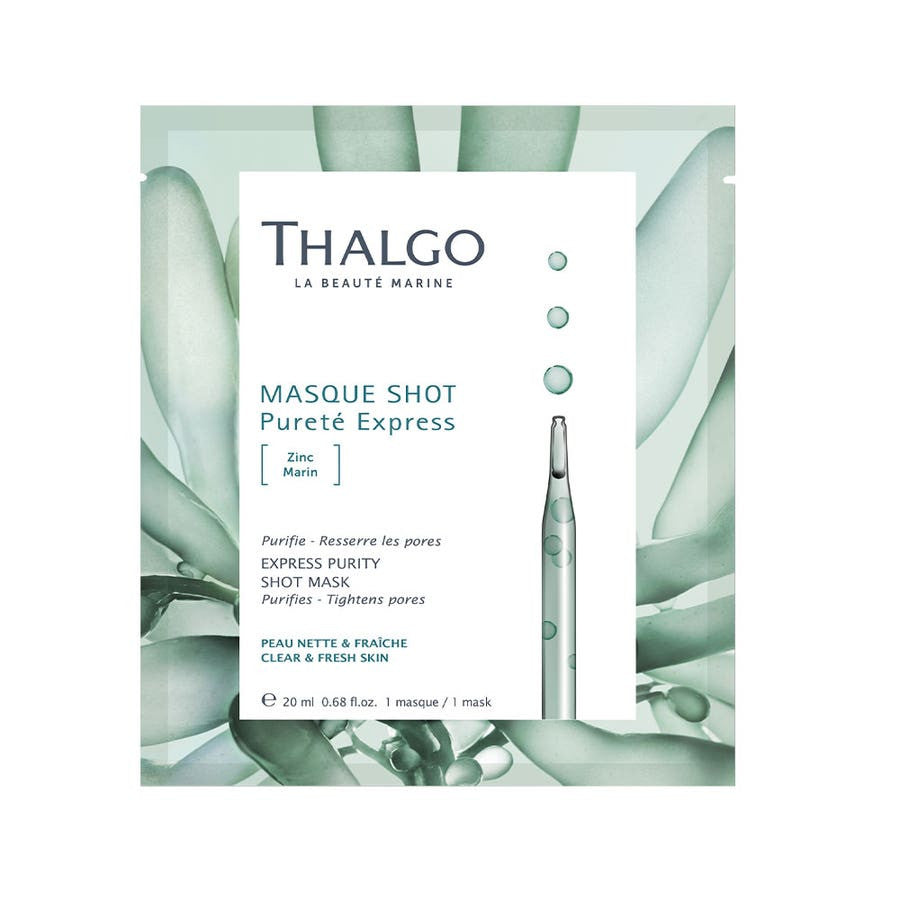 Thalgo Pureté Express Masques Shot Zinc Marin 20 ml (0,67 fl oz) 