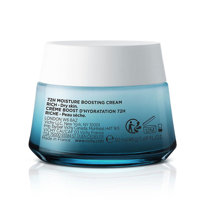 Vichy Minéral 89 72h Moisture Boosting Rich Cream 50ml (1.7 fl oz)
