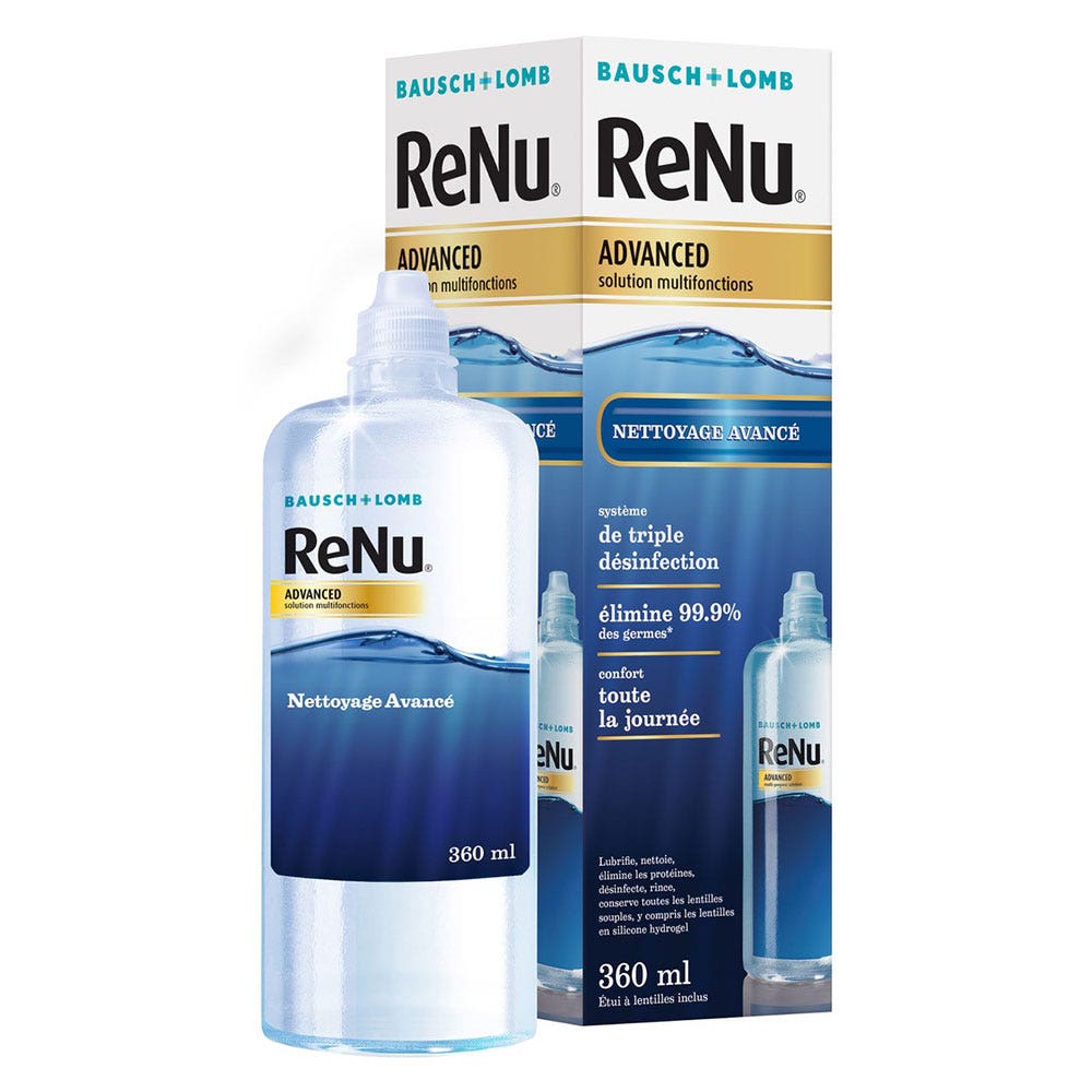 Bausch&Lomb Renu Renu Advanced Multifunction Solution 360ml (12.17fl oz)