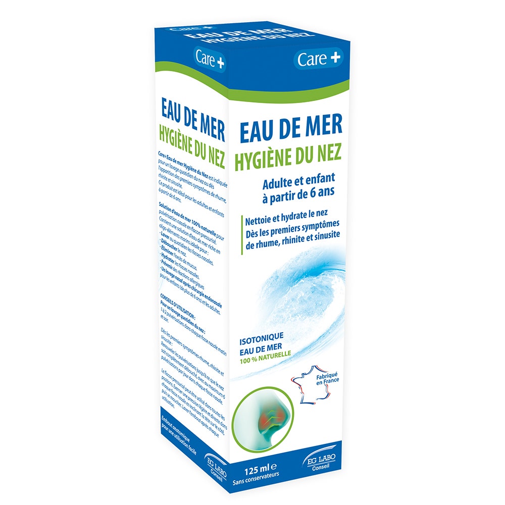 Care+ Isotonic Seawater 125ml (4.23fl oz)