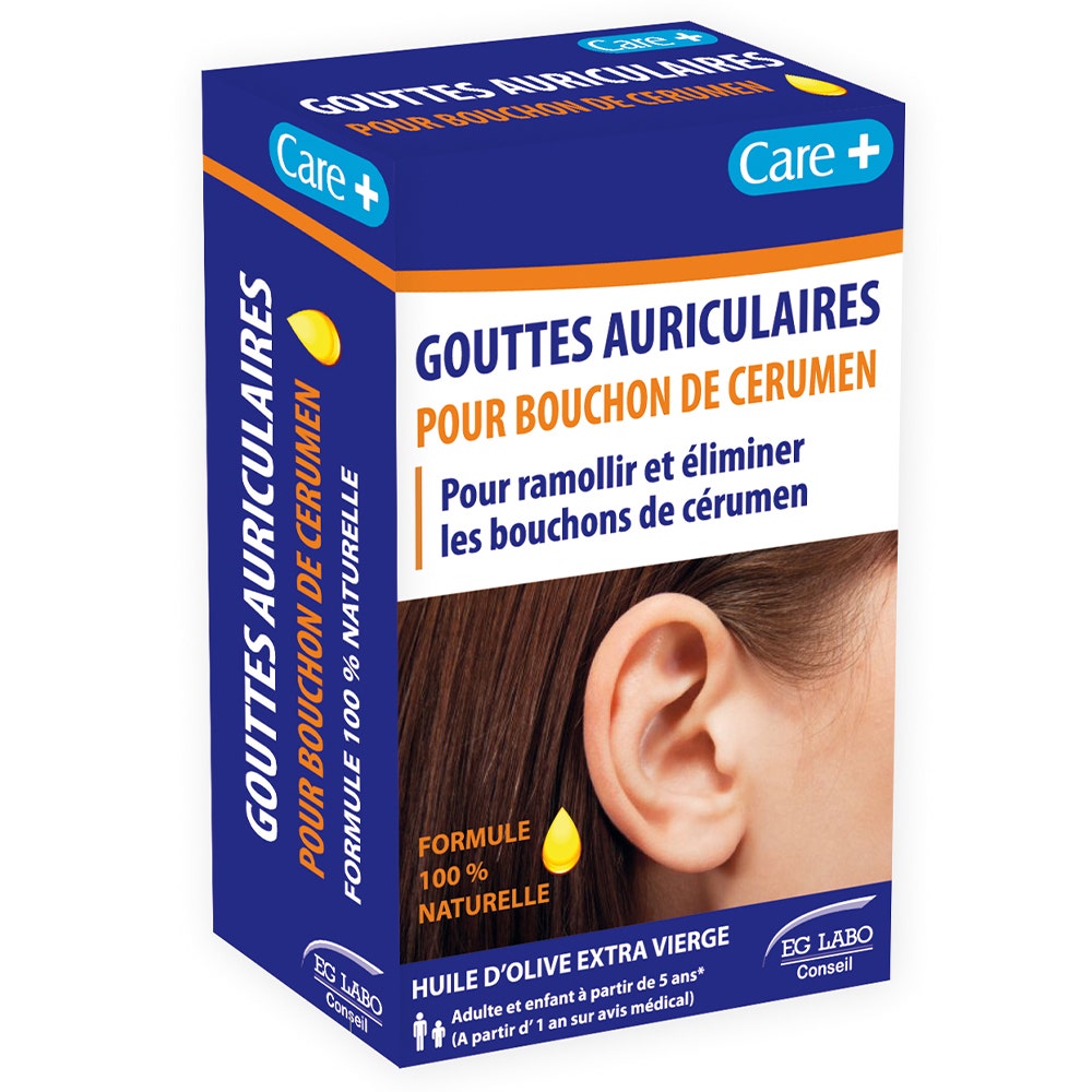 Care+ Ear wax removal drops 10 ml (0.34fl oz)