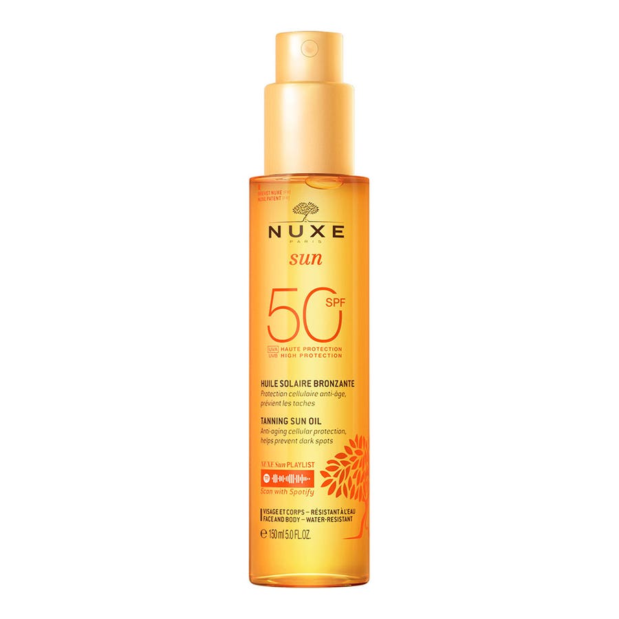 Nuxe High Protection Tanning Oil SPF50 150ml (5,07fl oz)