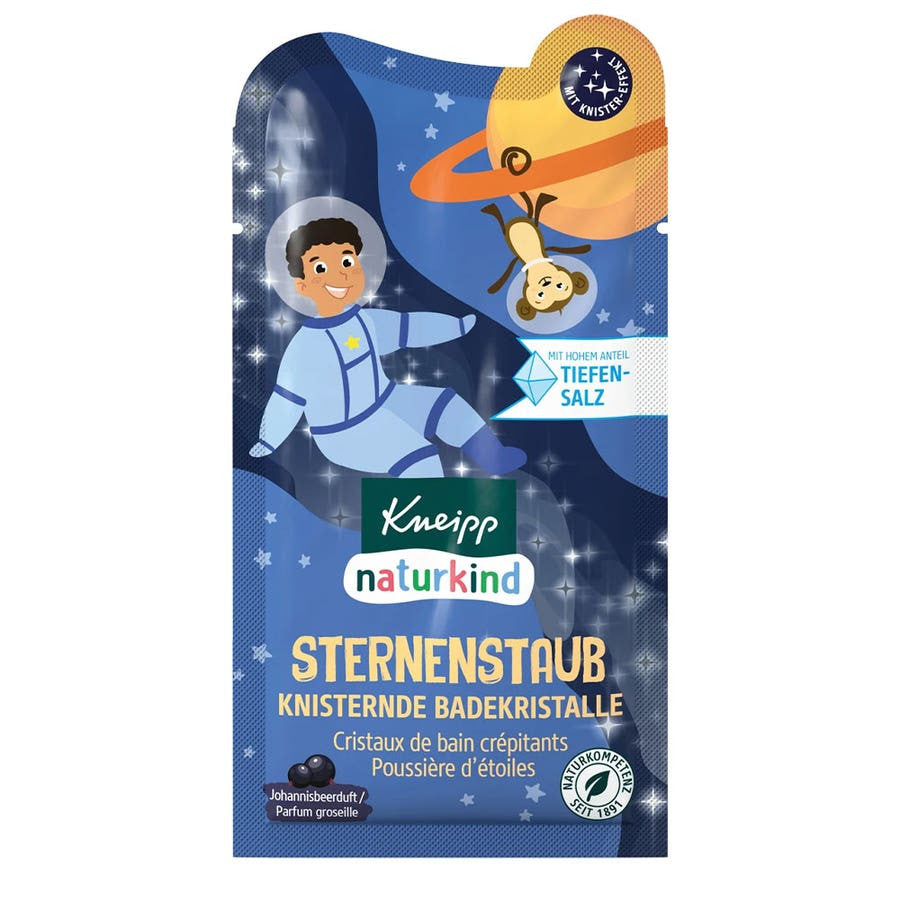 Kneipp Nature Kids Etoile Sel de bain pétillant à la Groseille 60 g (2,16 oz) 