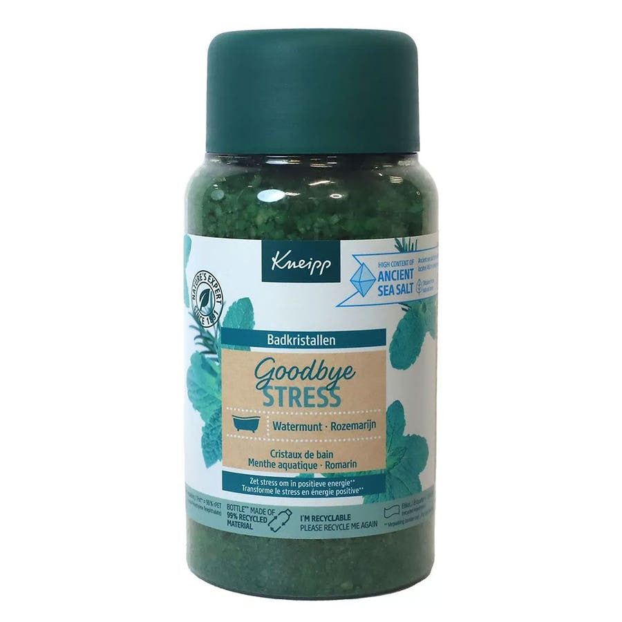 Kneipp GoodbyeStress Bath Salts Aquatic Mint and Rosemary 600g (21.16 oz)