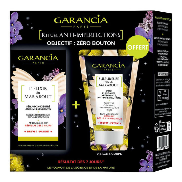 Garancia Marabout Anti-Blemish Ritual with Sulfurous Paste and Marabout's Elixir