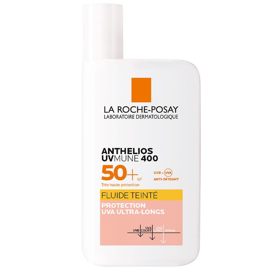 La Roche-Posay Anthelios Fluid Uvmune 400 Spf50+ Scented & Tinted 50ml (1,69fl oz)