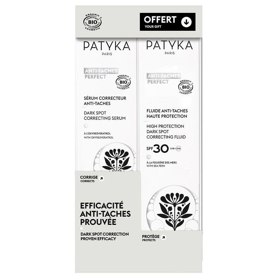 Patyka Anti-Blemish Perfect Duo Corrective Serum + High Protection Fluid SPF30 Bioes