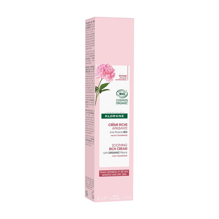 Klorane Soothing Rich Cream with Peony 40ml (1.3floz)