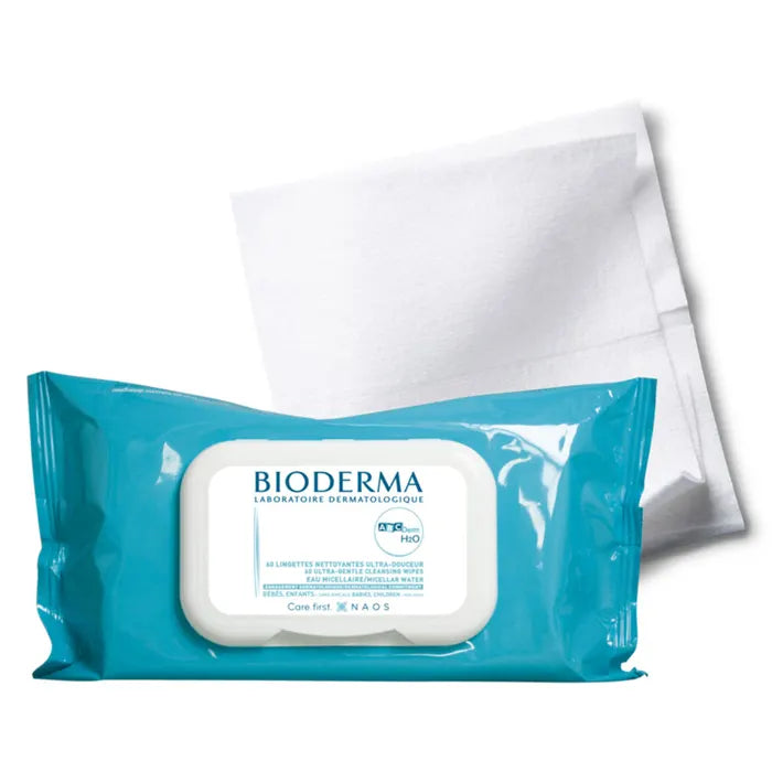 Bioderma Abcderm H2o Cleansing Wipes X60