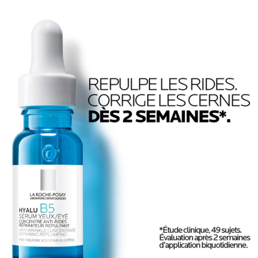 La Roche-Posay Hyalu B5 Eyes 15ml (0.51 fl oz) Plumping Repairing Anti-Wrinkle Face Serum