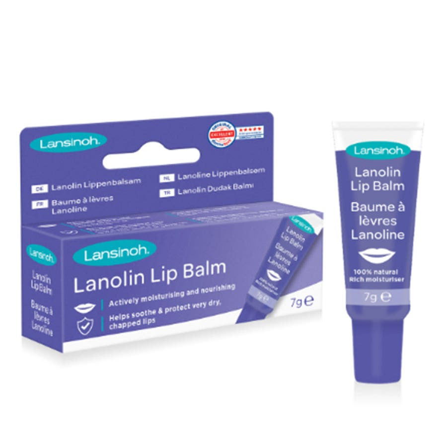 Lansinoh Lanolin Lip Balms 7g (0.24 oz)