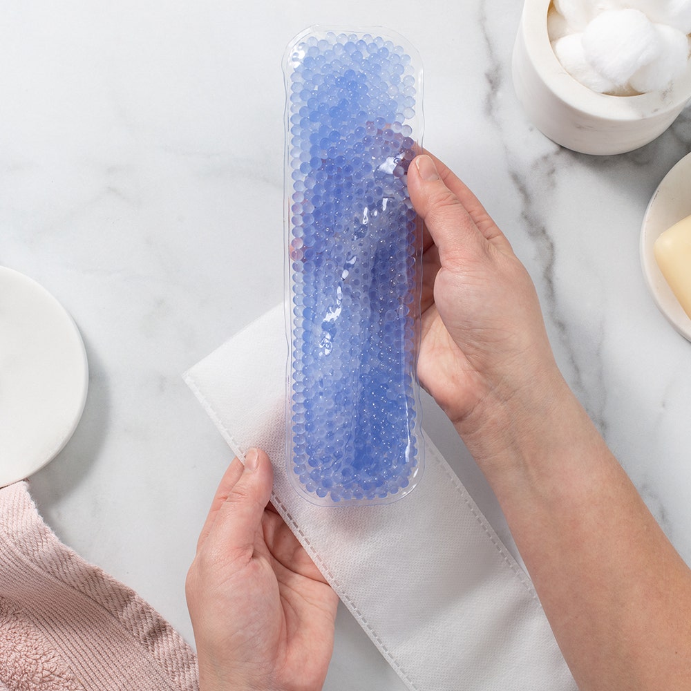 Lansinoh Reusable flexible post-delivery soothing towel Cold / Hot + 12 disposable pouches