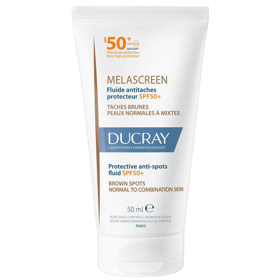 Ducray Melascreen UV 50 Fluide Anti-Taches SPF50+ Peaux Normales à Mixtes 50 ml 