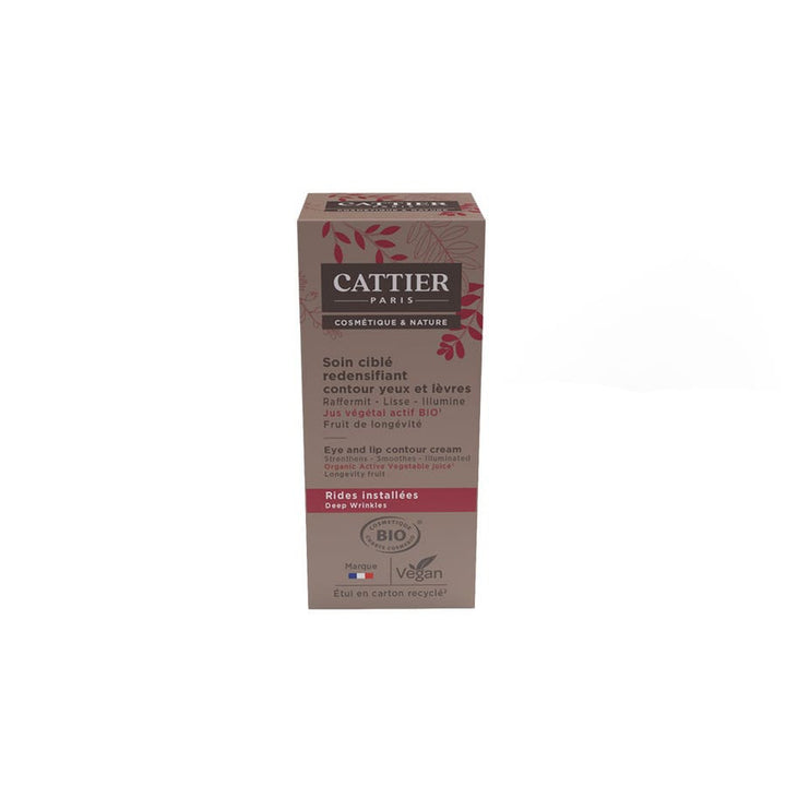 Soin Cible Densifiant Contour Yeux &amp; Lèvres Bio Cattier Rides instalŽes 15 ml (0,50 fl oz) 