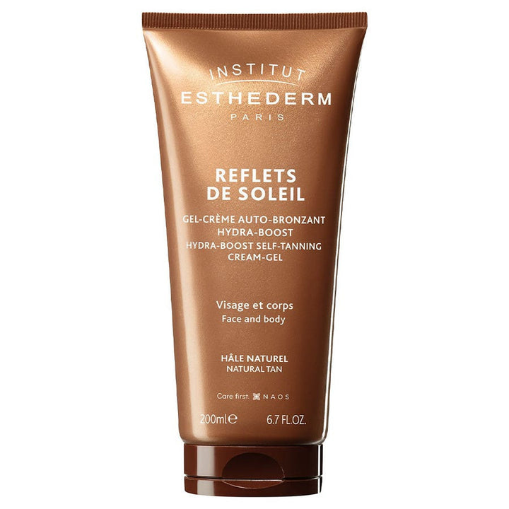 Institut Esthederm Reflets De Soleil Hydra-Boost Zelfbruinende gelcrème voor gezicht en lichaam 200ml