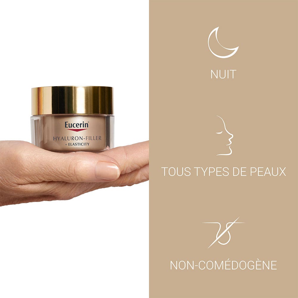 Eucerin Hyaluron-Filler + Elasticity Elasticity Anti-ageing Night Care 50ml (1.69fl oz)