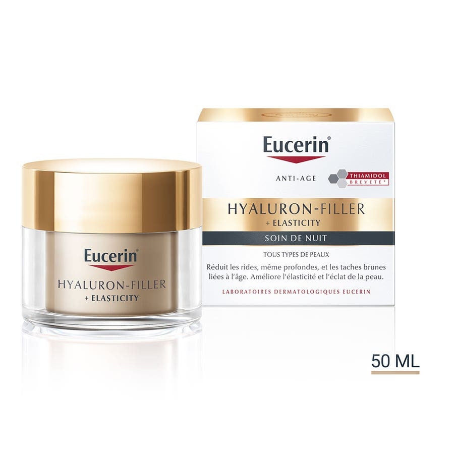 Eucerin Hyaluron-Filler + Elasticity Soin de nuit anti-âge 50 ml 