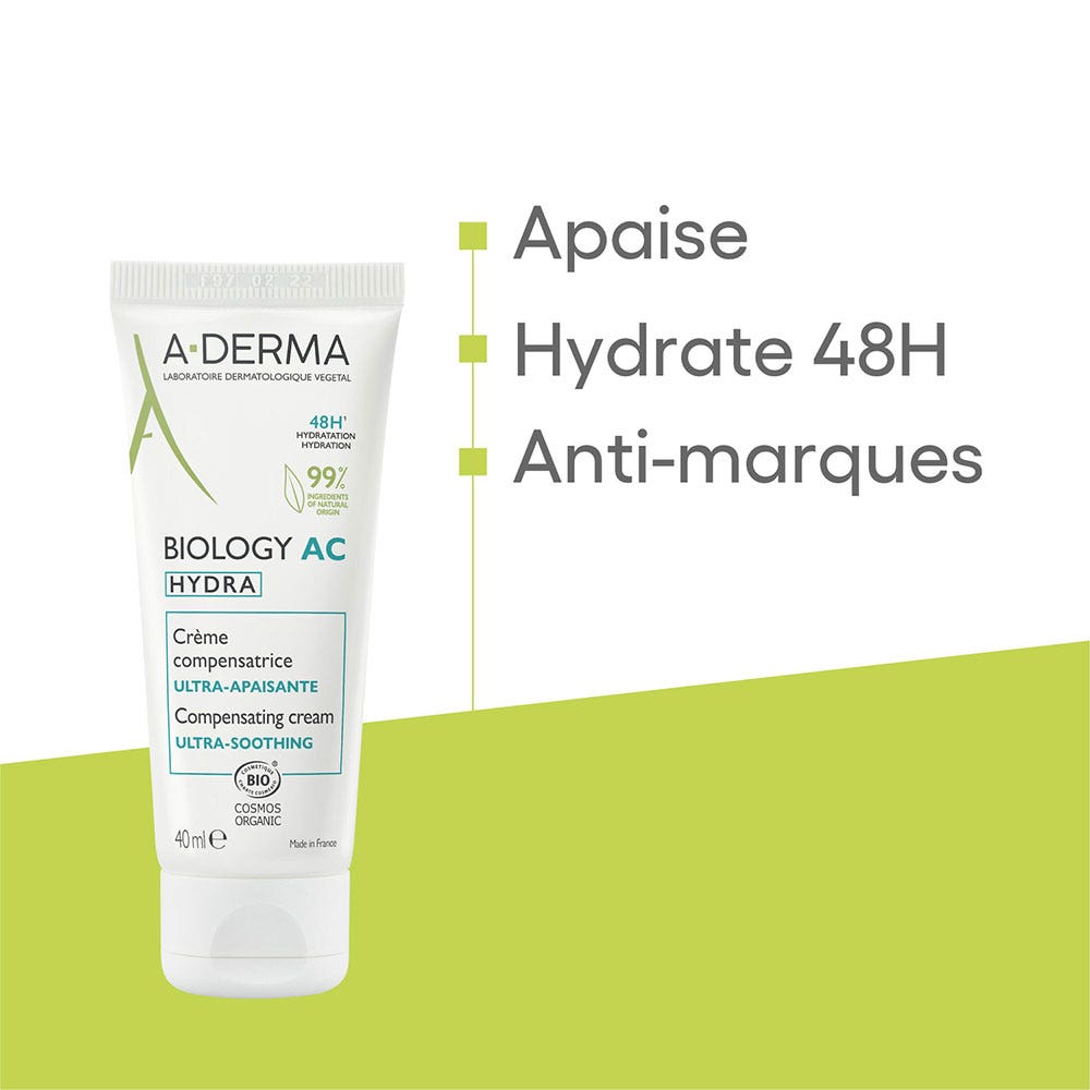 A-Derma Phys-AC Hydra Compensating Cream 40ml (1.35fl oz)