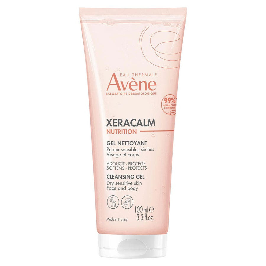 Avène Xeracalm Nutrition Cleansing Gel 100ml (3.38fl oz)