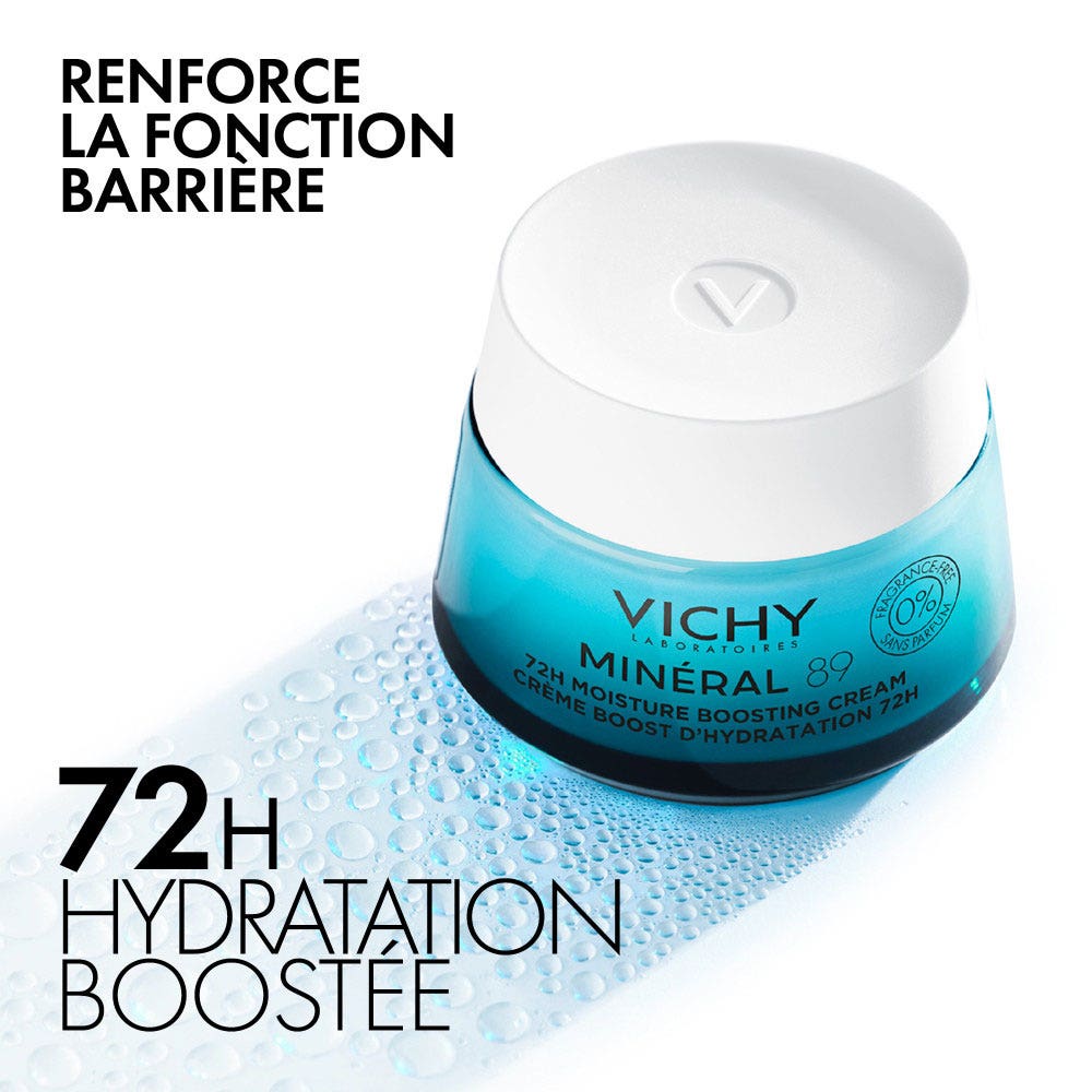 Vichy Mineral 89 72H Hydration Boost Cream 50ml (1.69fl oz)