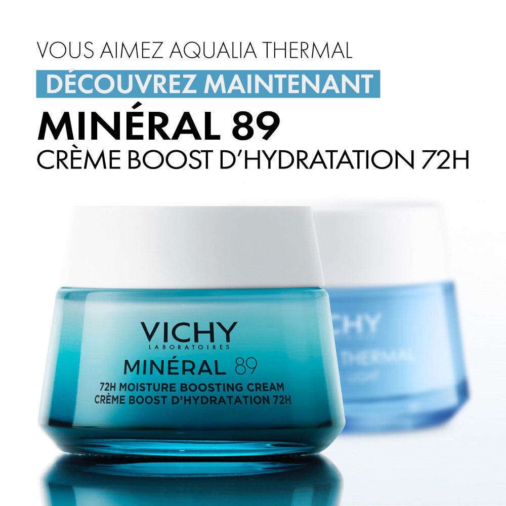 Vichy Minéral 89 72h Moisture Boosting Rich Cream 50ml (1.7 fl oz)