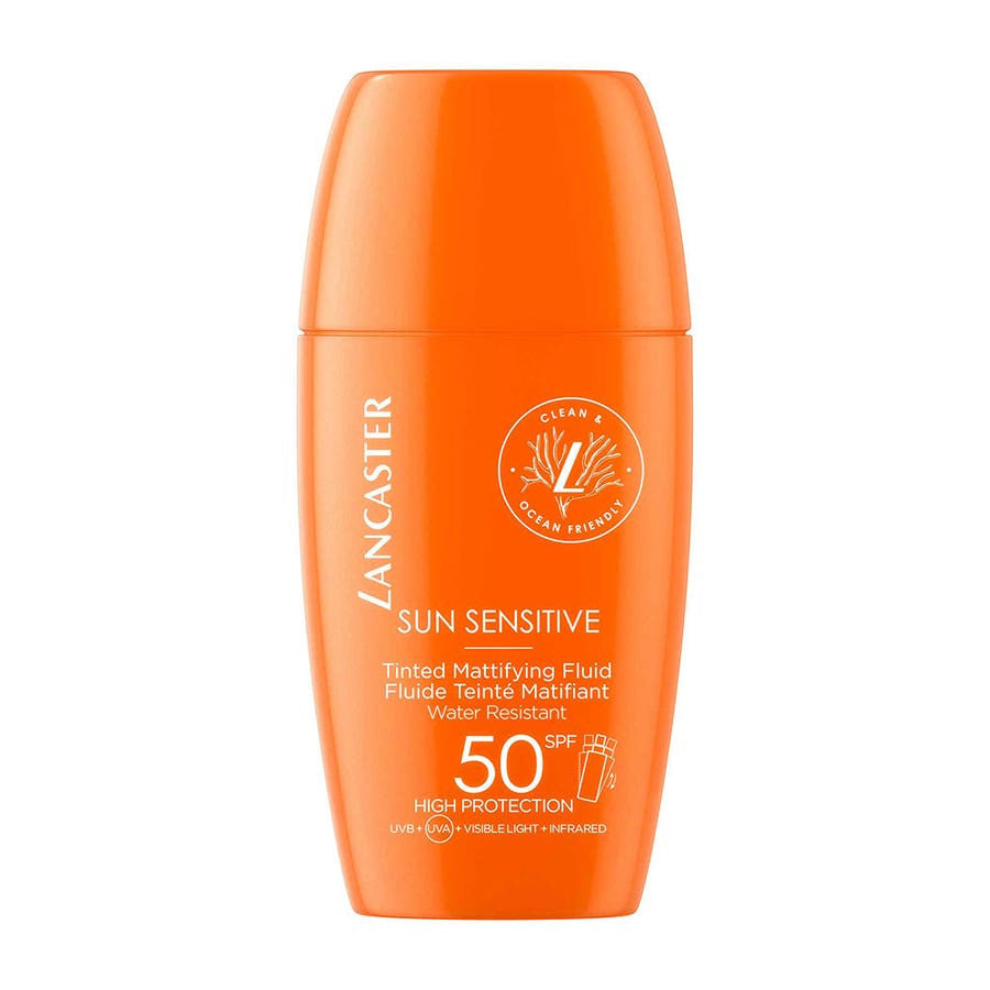 Lancaster Sun Sensitive Fluide Matifiant Teinté SPF50 30 ml 