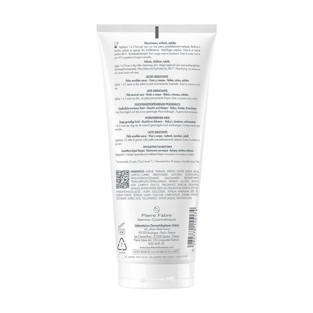 Avène Xeracalm Nutrition Hydrating body milk for sensitive, dry skin 200 ml (6.76fl oz)