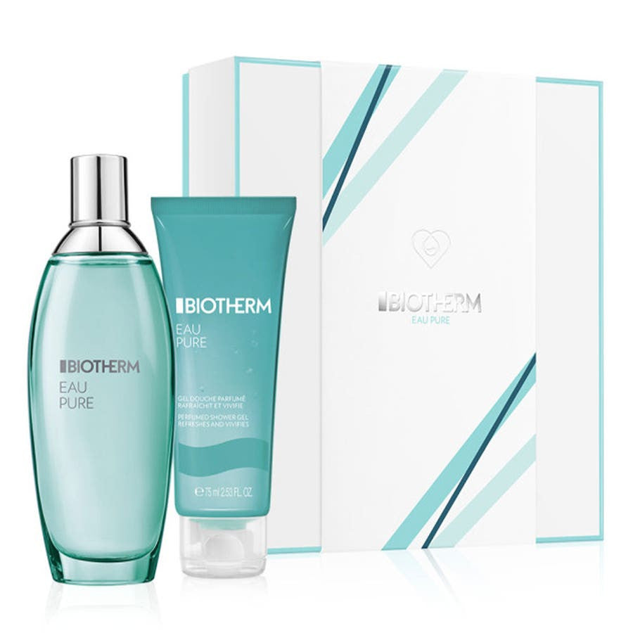 Coffret cadeau Biotherm Eau Pure avec L'Eau Pure 100 ml et Gel Douche Parfumé 75 ml 