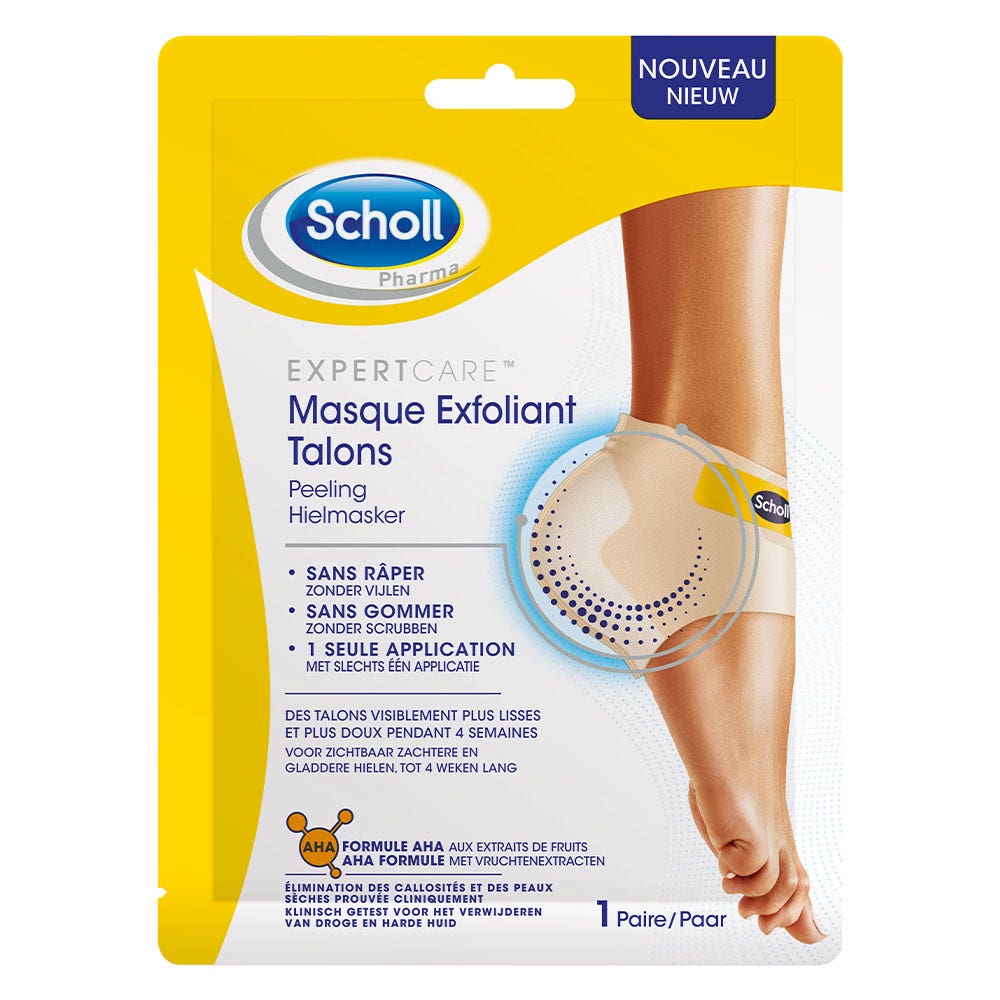 Scholl Expert Care Exfoliating Heel Masks 1 Pair