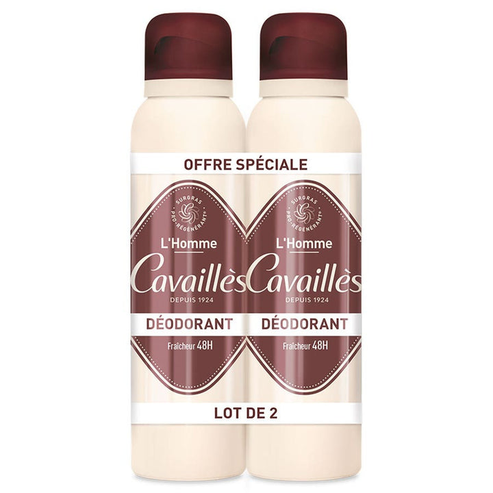 Rogé Cavaillès Deodorants Man Frisheidsspray 2x1 50ml