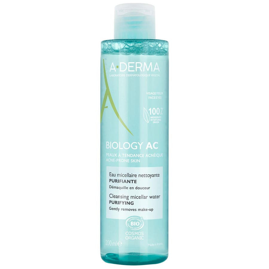 A-Derma Biology AC Eau Micellaire Purifiante Bio 200 ml (6,76 fl oz) 