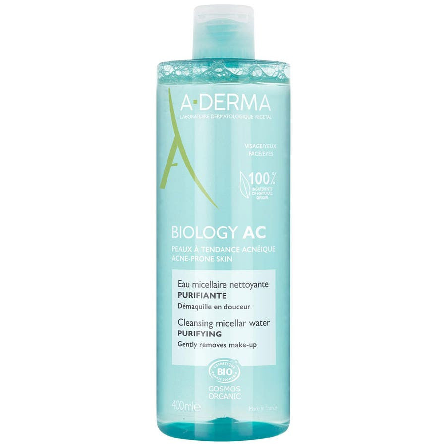 A-Derma Biology AC Purifying Micellar Water Bio 400ml (13.52fl oz)