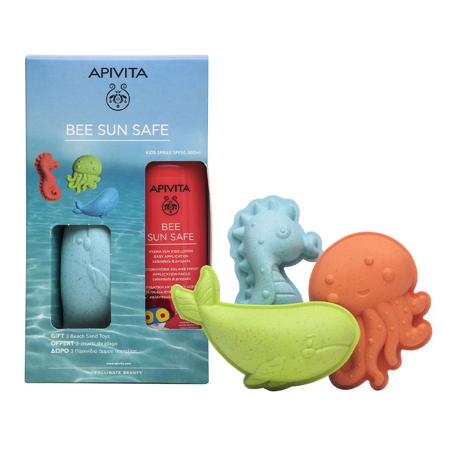 Apivita Bee Sun Safe Children's Giftboxes SPF30 & Beach Toys 200ml (6.76fl oz)