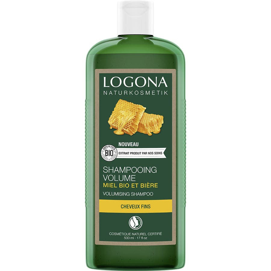 Logona Volumea Organic Beer and Honey Shampoo 500ml (16.90fl oz)