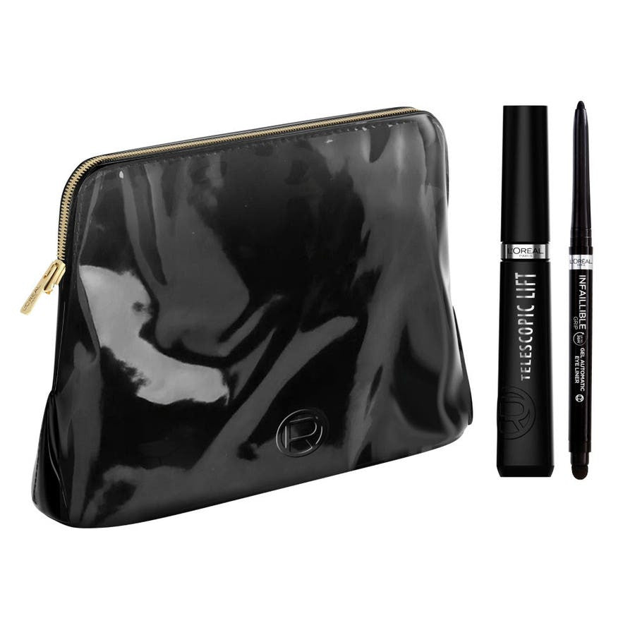 L'Oreal Paris Luxury Women's Kits - Telescopic Lift Mascara Black + Infaillible 36H Grip Liner