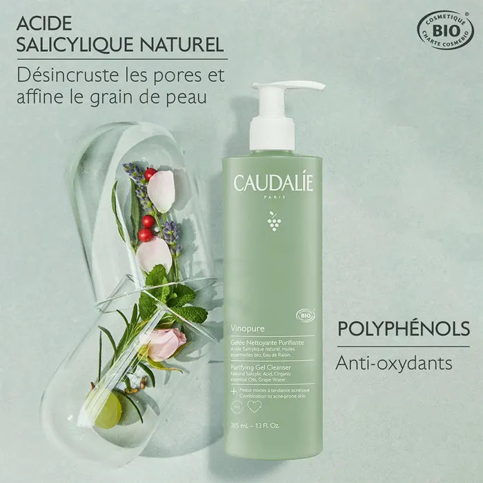 Caudalie Vinopure Gel Nettoyant Purifiant