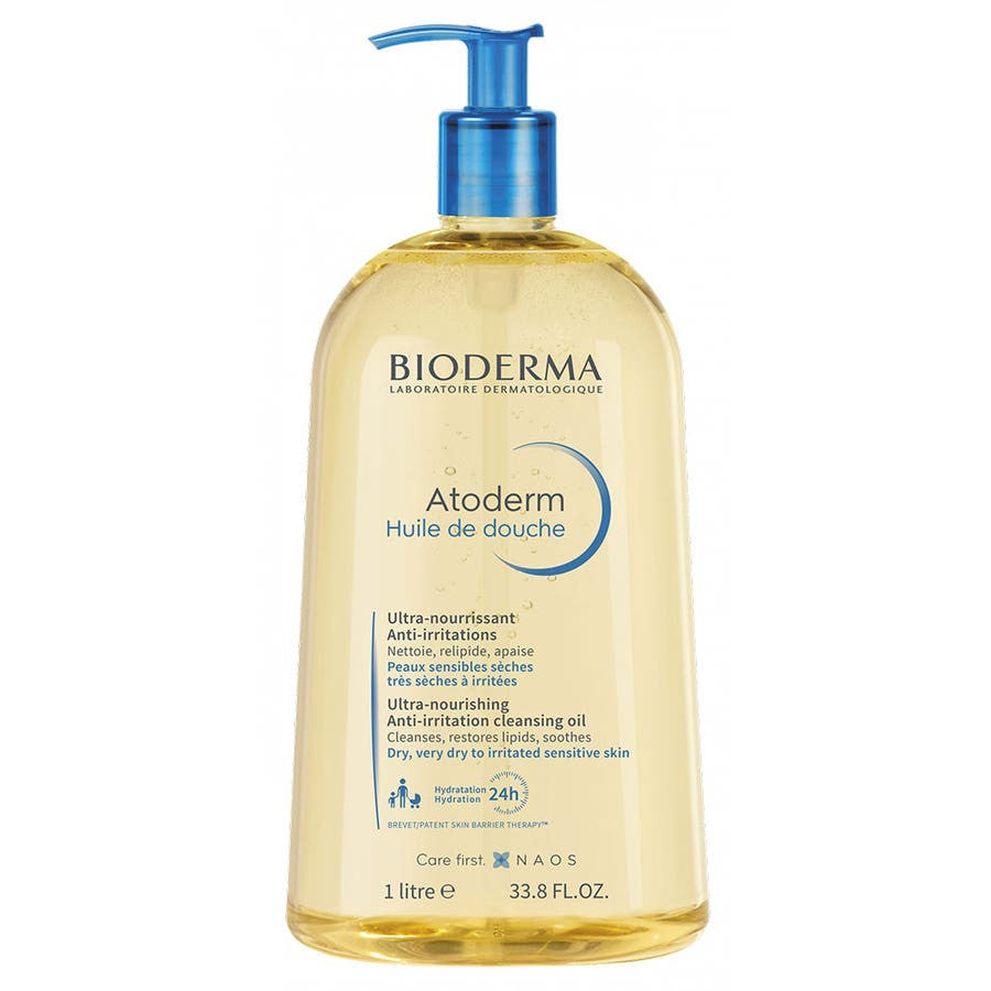 Bioderma Atoderm Huile de Douche Huile de Douche Ultra-Nourrissante 