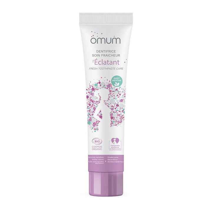 Omum L'Eclatant Pasta dental orgánica sabor a menta 75ml
