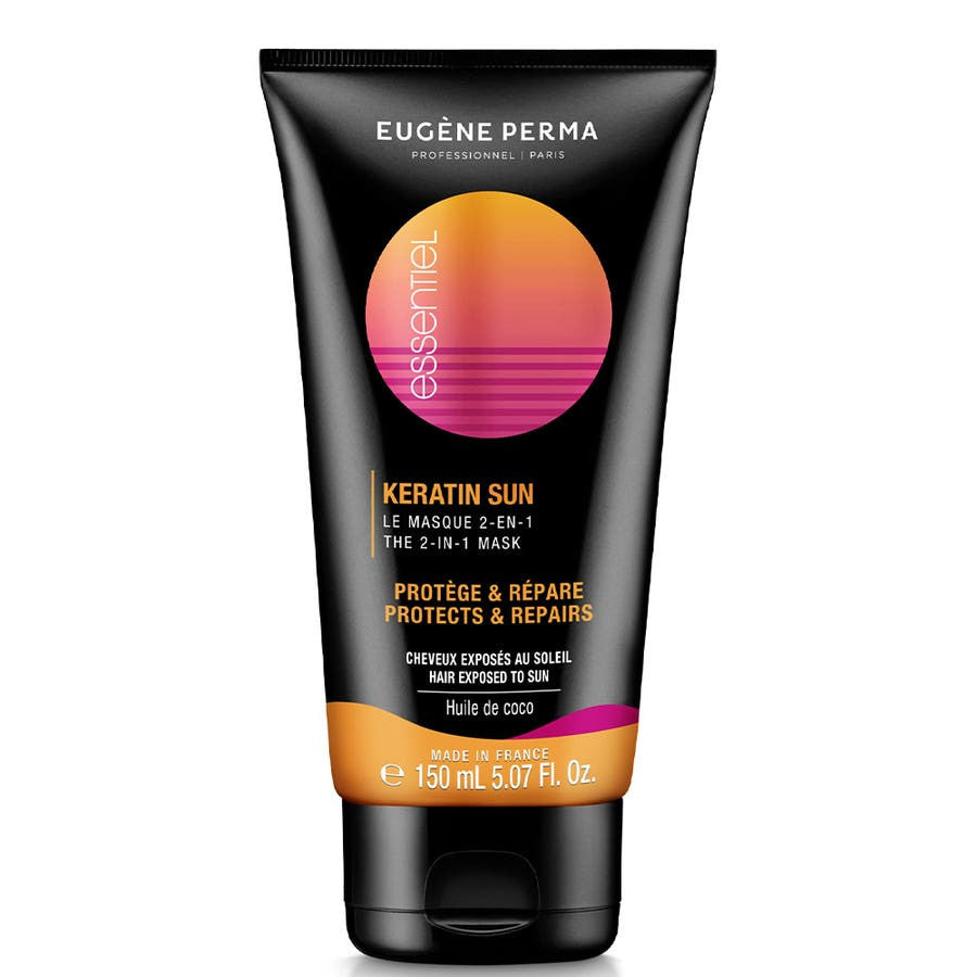 Eugene Perma Professionnel Masques Solaires à la Kératine 2en1 150 ml (5,07 fl oz) 